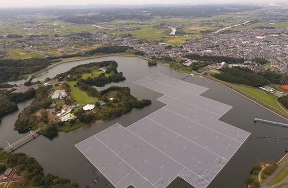 日本建成本国最大水上太阳能发电站