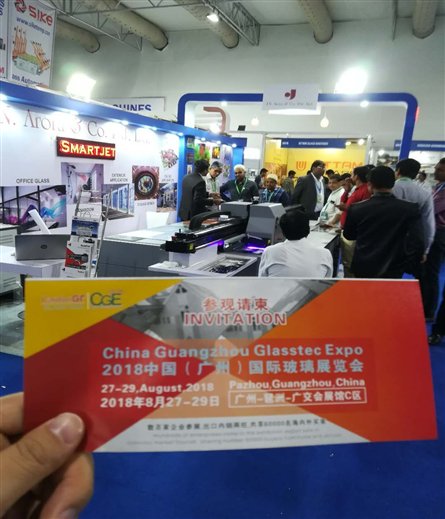 2018华南广州专业玻璃展走进印度玻璃展宣传-效果显著 (3)