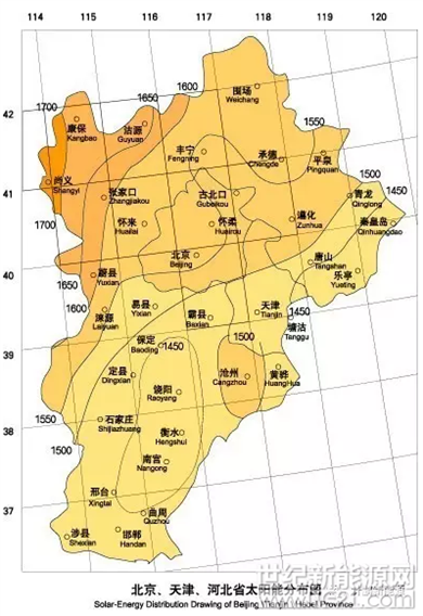 千年大计的雄安新区太阳能资源水平如何