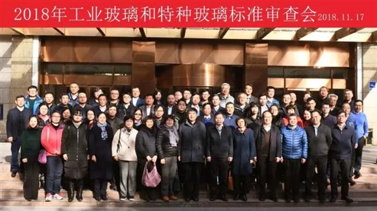 国家标准《轻质晶体硅光伏夹层玻璃》标准审查会代表合影