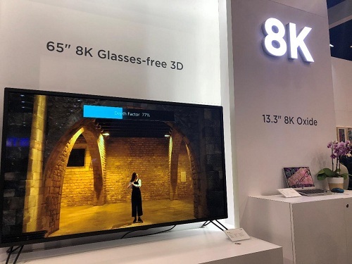 BOE(京东方)展示8K、柔性等创新显示解决方案 - 后花园网文 - 科技新闻