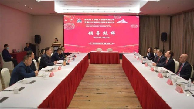 圣戈班与安徽中材新材料签约新建两条全自动高品质电熔材料生产线