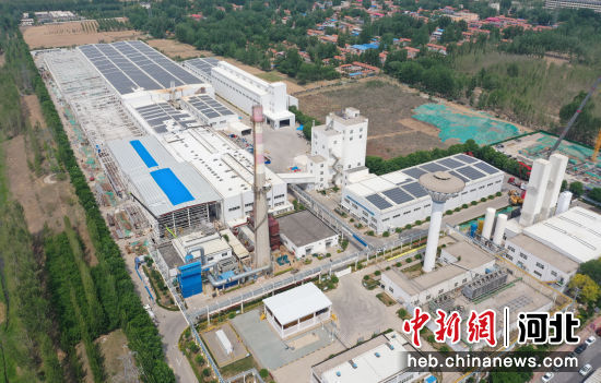 河北视窗玻璃有限公司二期项目建设现场