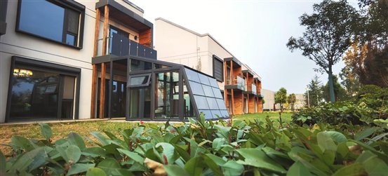 五方零碳建筑园区 光伏小屋